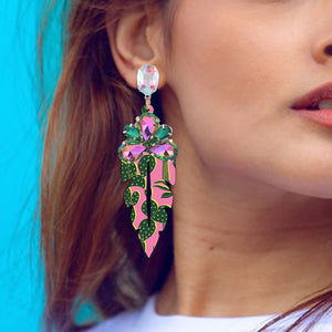 Leaf Drop Earrings