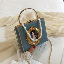 Load image into Gallery viewer, Vintage Oil Painting Crossbody Bag