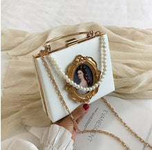 Load image into Gallery viewer, Vintage Oil Painting Crossbody Bag