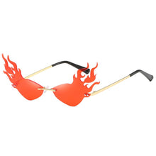 Load image into Gallery viewer, Fire Flame Sunglasses