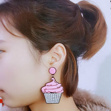 Load image into Gallery viewer, Cupcake Earrings