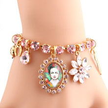 Load image into Gallery viewer, Crystal Charms Bracelet