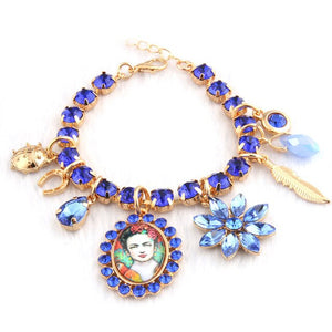 Crystal Charms Bracelet