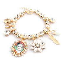 Load image into Gallery viewer, Crystal Charms Bracelet