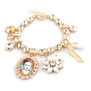 Crystal Charms Bracelet