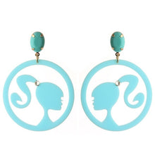 Load image into Gallery viewer, Vintage Girl Earrings