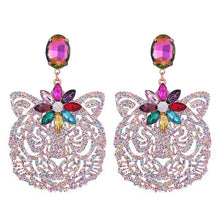 Load image into Gallery viewer, Tiger Drop Earrings