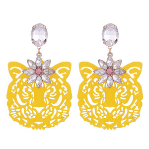 Tiger Drop Earrings