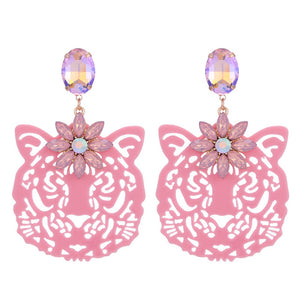 Tiger Drop Earrings