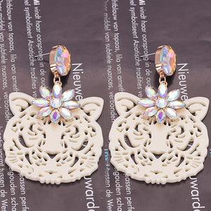 Tiger Drop Earrings