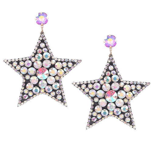 Star Crystal Earrings