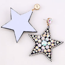 Load image into Gallery viewer, Star Crystal Earrings