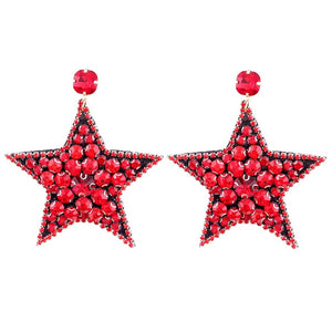 Star Crystal Earrings