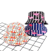 Load image into Gallery viewer, Flamingo Bucket Hat