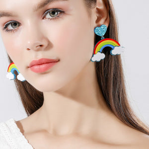 Rainbow Earrings