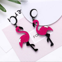 Load image into Gallery viewer, Flamingo Earrings