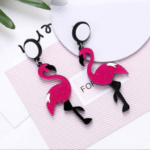 Flamingo Earrings