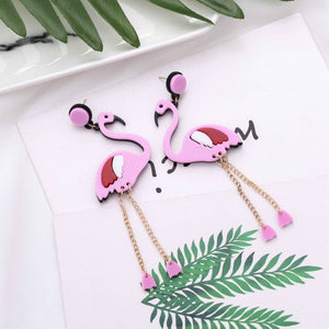 Flamingo Earrings