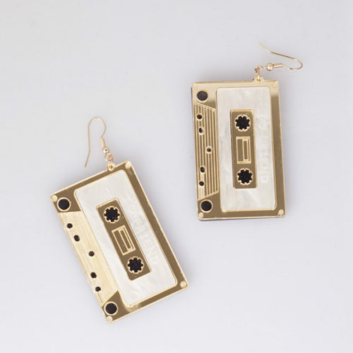 Stereo Tape Earrings