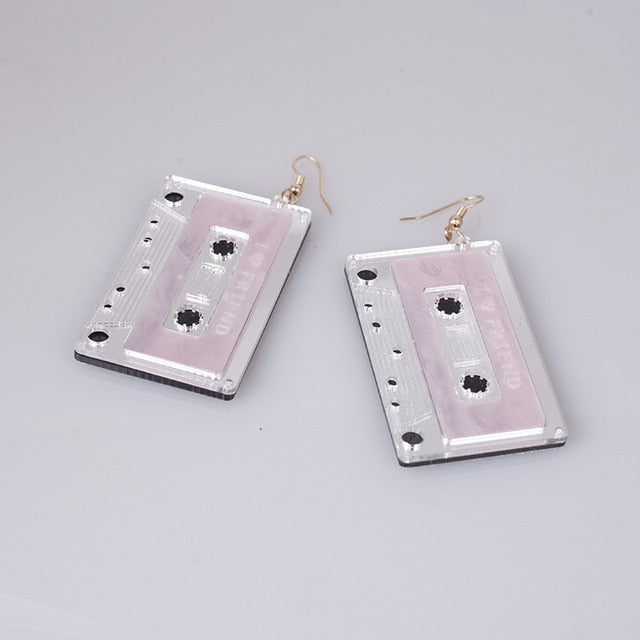 Stereo Tape Earrings