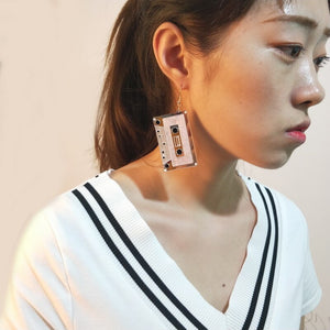 Stereo Tape Earrings