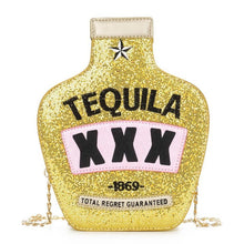 Load image into Gallery viewer, Tequila Glitter Cross Body Bag