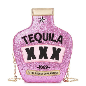 Tequila Glitter Cross Body Bag