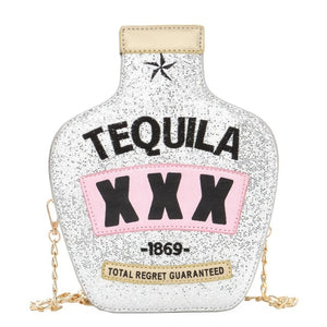 Tequila Glitter Cross Body Bag