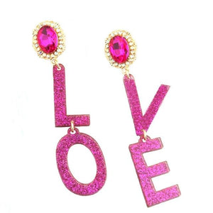 Love Drop Earrings