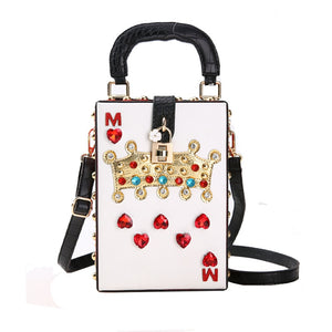 Diamond Crown Box Bag