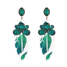 Load image into Gallery viewer, Leaf Drop Earrings