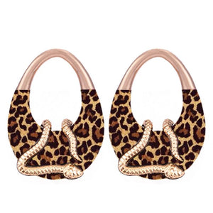 Animal Print Snake Earrings