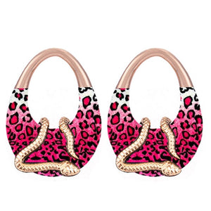 Animal Print Snake Earrings