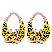 Load image into Gallery viewer, Animal Print Snake Earrings