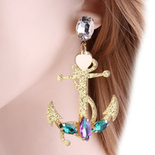 Load image into Gallery viewer, Anchor Earrings