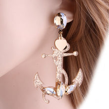 Load image into Gallery viewer, Anchor Earrings