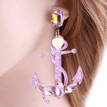 Load image into Gallery viewer, Anchor Earrings