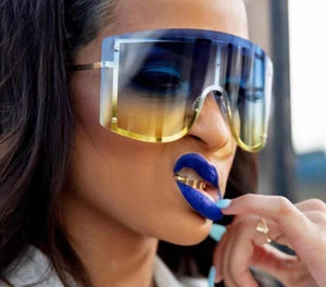 Oversized Futuristic Sunglasses