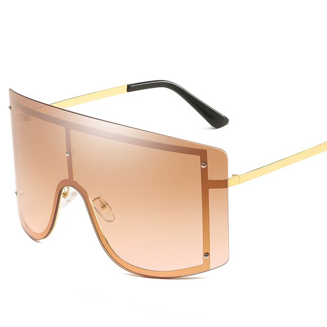 Oversized Futuristic Sunglasses